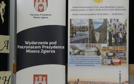 Baner zawierający zdjęcia z wyjazd&oacute;w Erasmus
