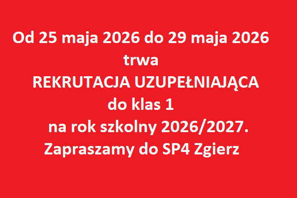 Rekrutacja uzupełniająca