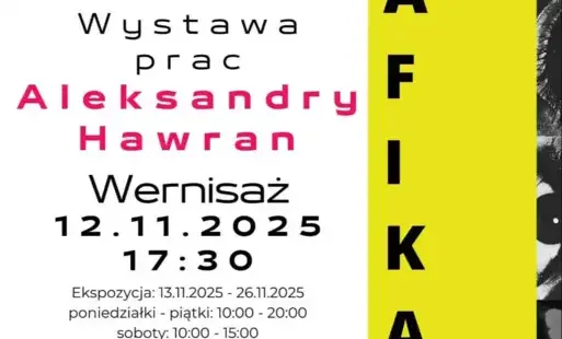 Plakat wernisażu