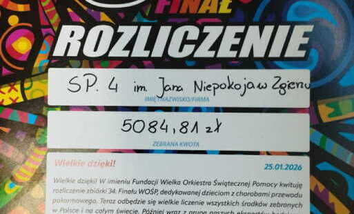 Karta rozliczenia zbiórki pieniędzy