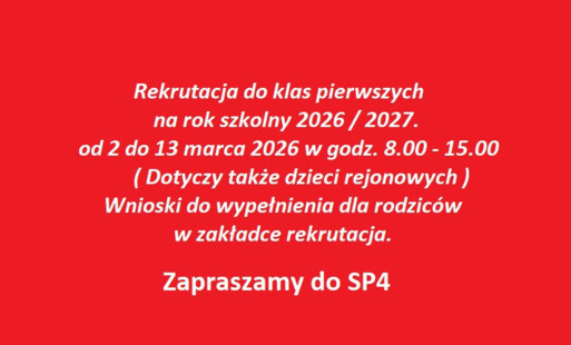 Rekrutacja do klas 1